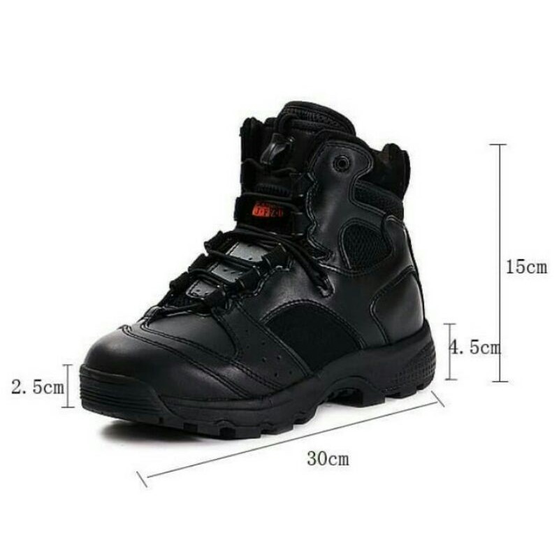 Sepatu tactical Boots Blackhawk army 7inch black impor best quality