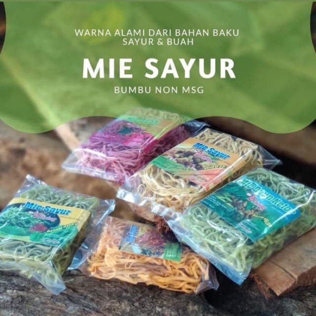 

Mie sehat ( mie sayur & mie buah )