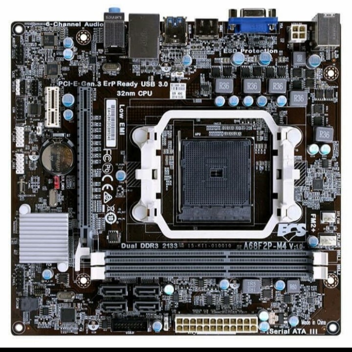 ECS A68 HDMI FM2+ FM2 PLUS