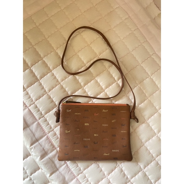 Tas fossil pouch sling bag fossil preloved
