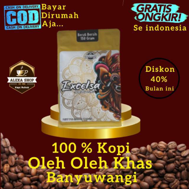 

KOPI EXCELSA ARABIKA BUBUK BALI MURNI ASLI HITAM/KOPI ROBUSTA TANPA CAMPURAN AROMA NIKMAT MURAH