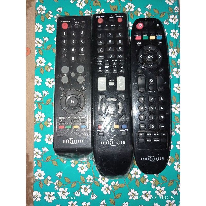 REMOTE RECIVER PARABOLA INDOVISION