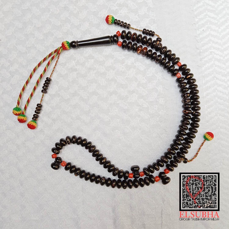 Tasbih Yuser/Yusr Laut Merah mix Marjan Tunisia 12mm Original Mesir