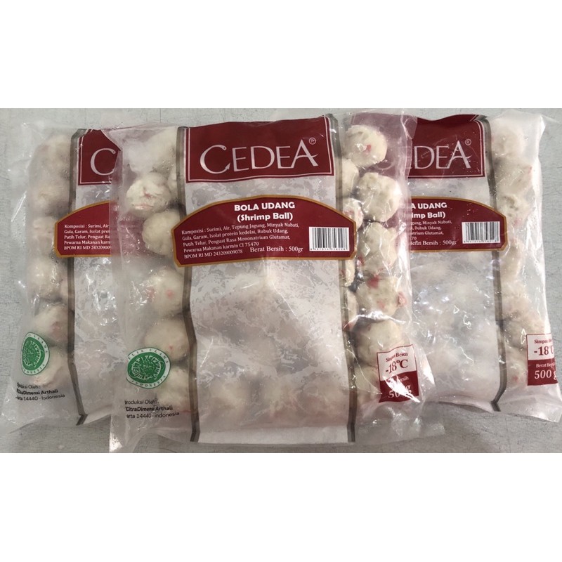 

Cedea Shrimp Ball / Bola Udang 500gr