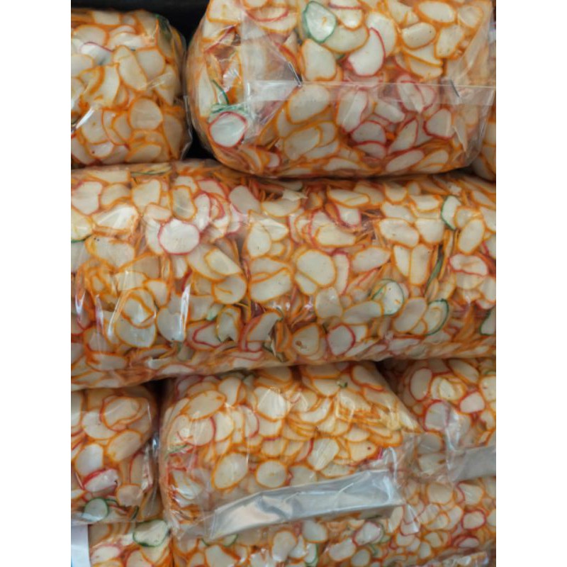 

Kerupuk Bawang Mini Bunga Mekar