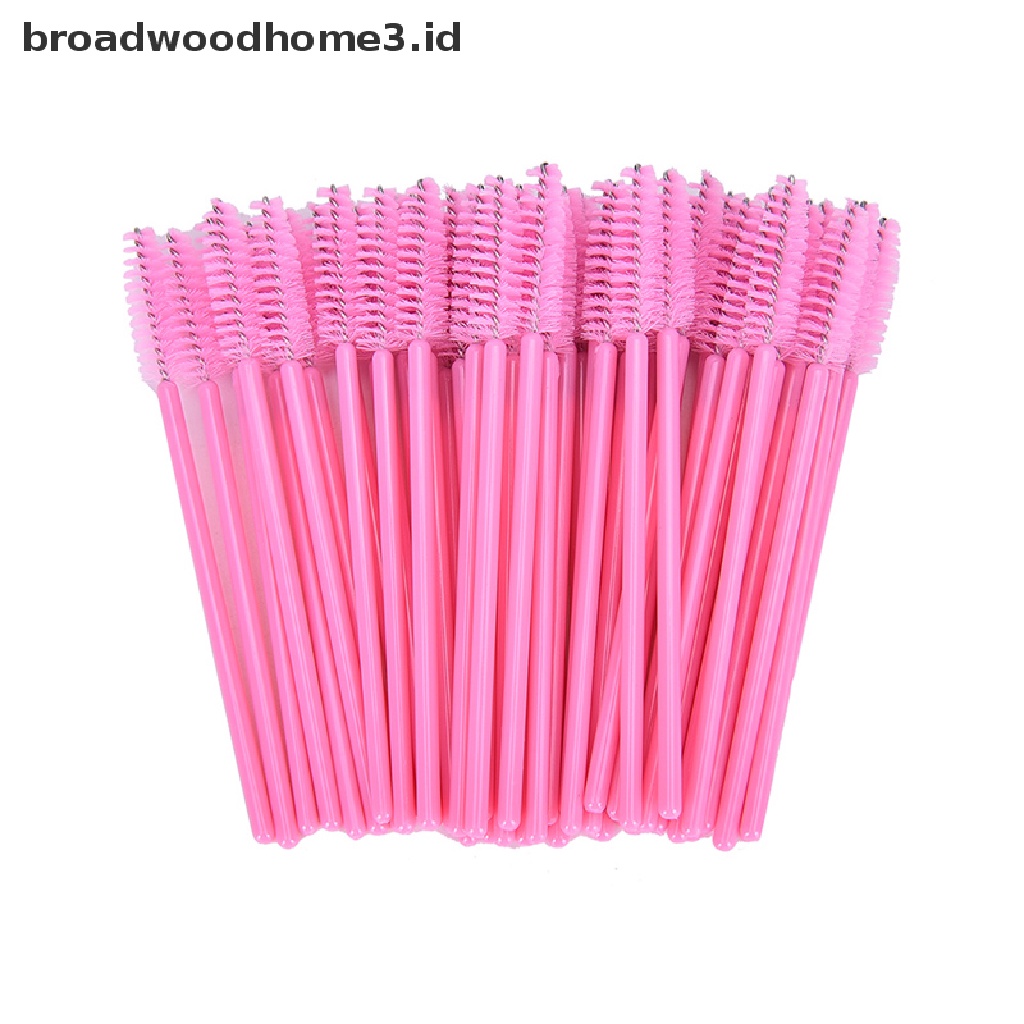 50pcs Brush Aplikator Maskara Bulu Mata Sekali Pakai