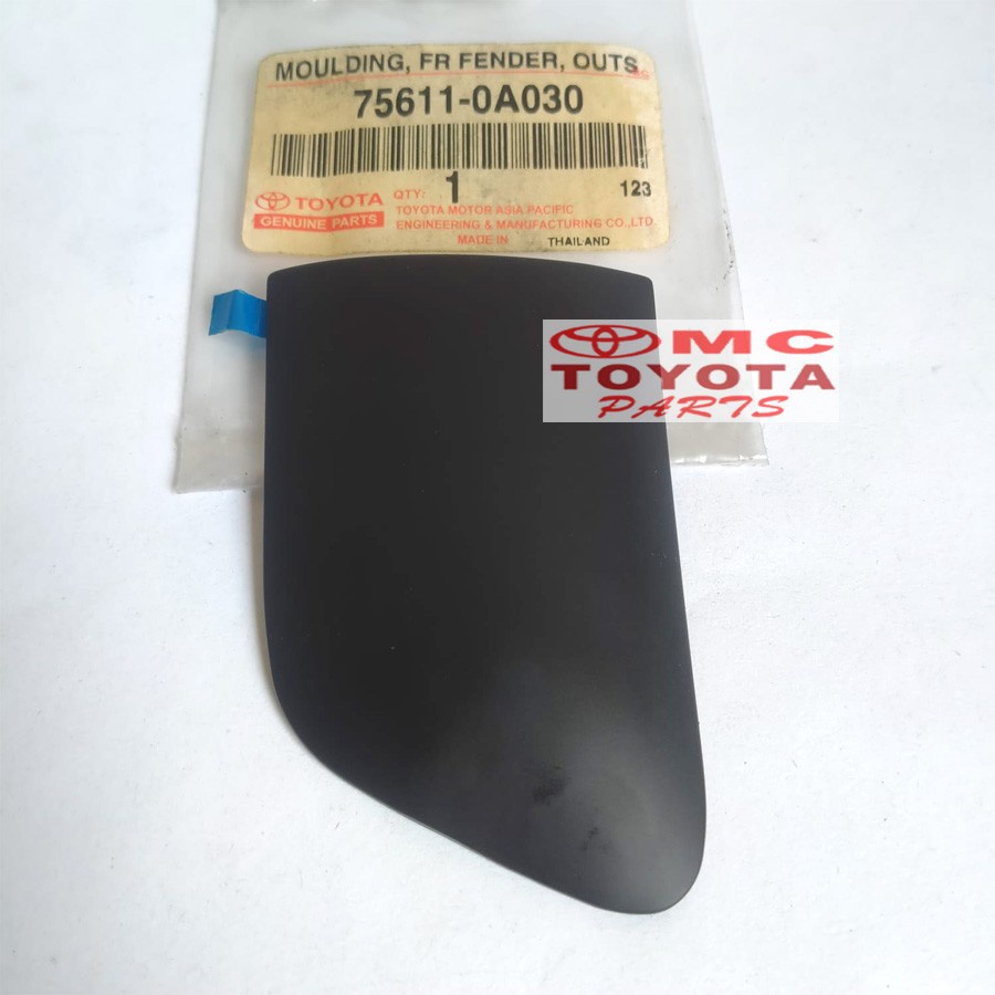 Moulding Fender Bumper Depan Kanan Toyota Soluna 75611-0A030