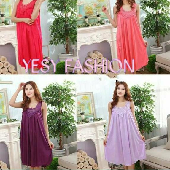 ™ DASTER JUMBO SATIN BRUKAT ATAS IMPORT WANITA ☃