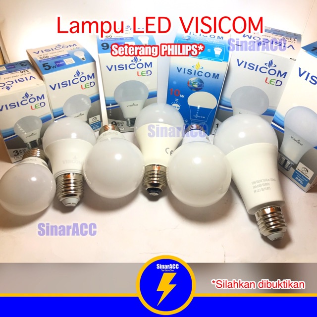 Lampu visicom 15 watt