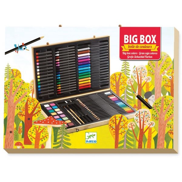 Djeco  Big Box of Colours 88 Pcs