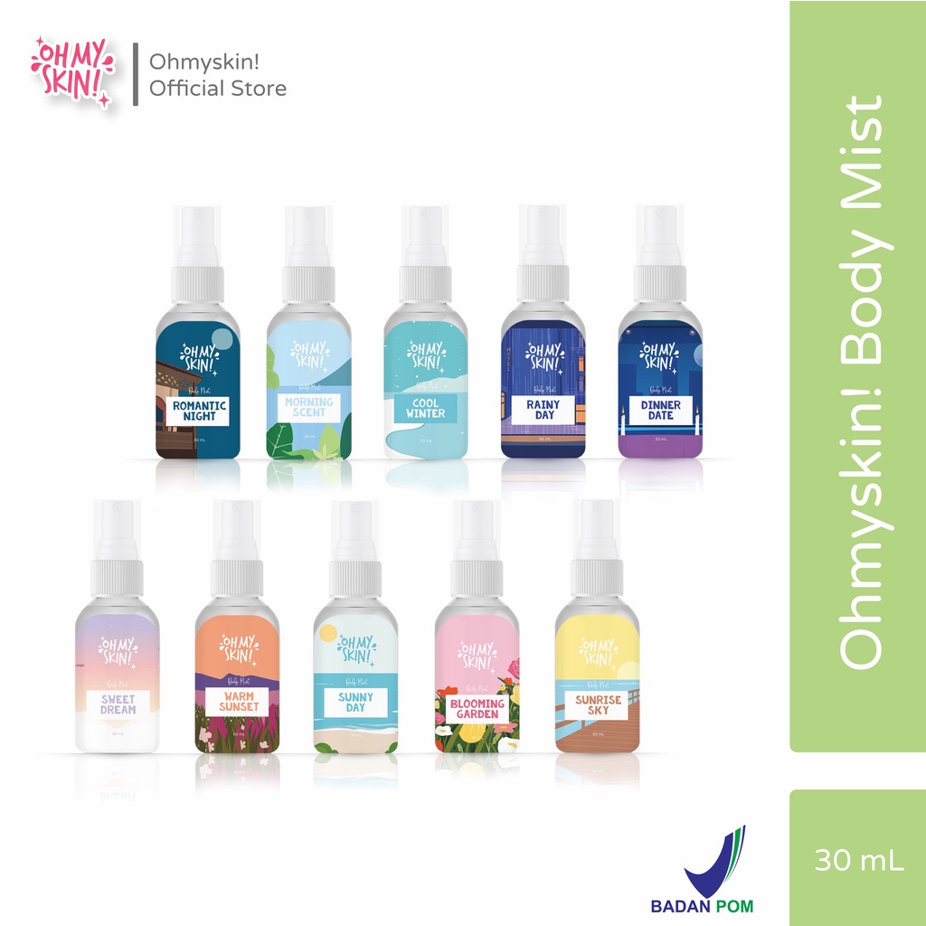 Oh My Skin! Body Mist Parfume