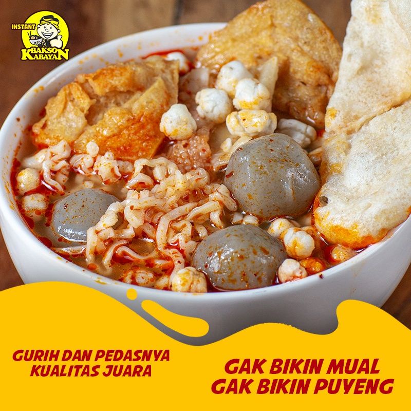 

BASO BAKSO ACI INSTAN KABAYAN