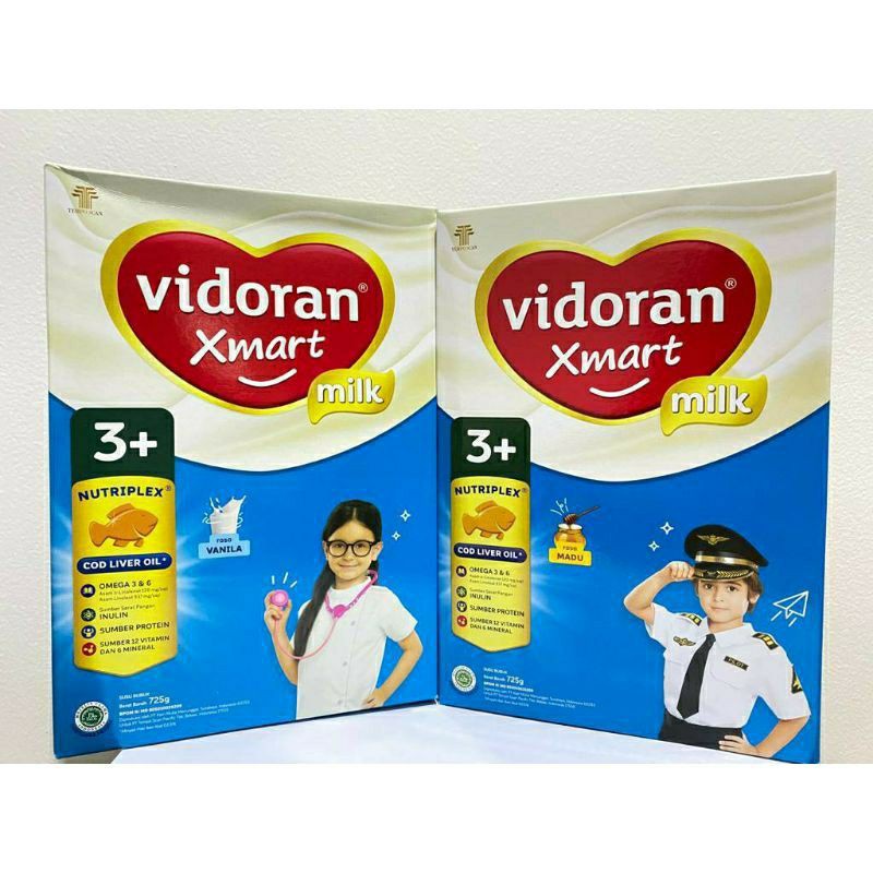 

SUSU VIDORAN XMART 3+ KEMASAN 950 G DAN 700 G