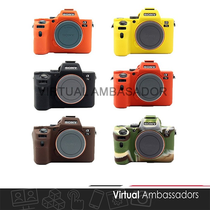Silicone SONY A7 A7II A7R Mark II Silicon Cover Rubber Case Protective
