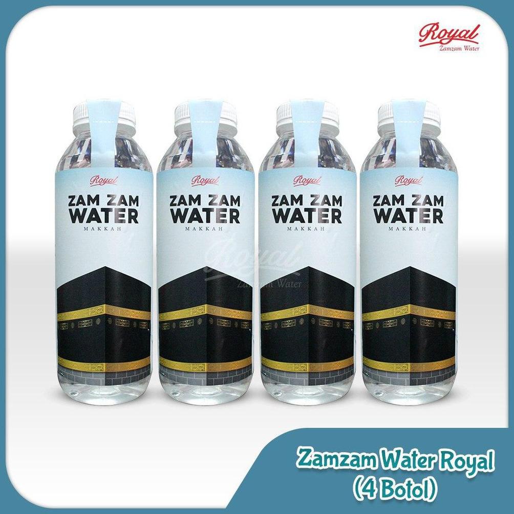 

AIR ZAM-ZAM Royal 4 botol / ASLI MURAH / BERKUALITAS / Oleh Oleh Haji Dan Umrah/ Umroh
