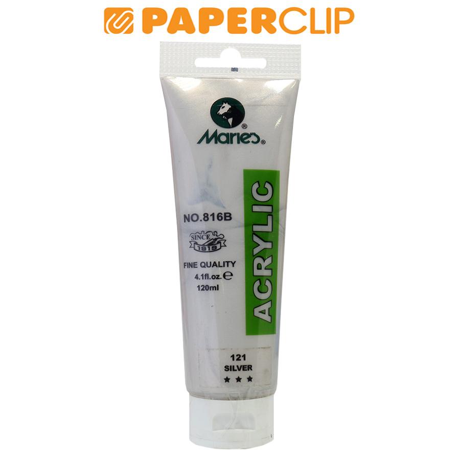 

CAT ACRYLIC MARIES 816B-121 120ML SILVER