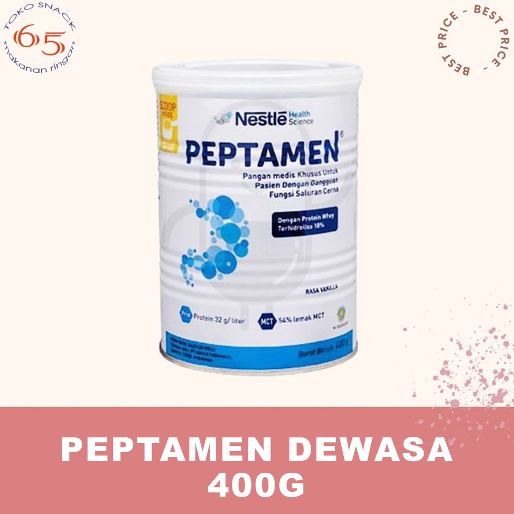 

Peptamen Dewasa 400gr. KALENG