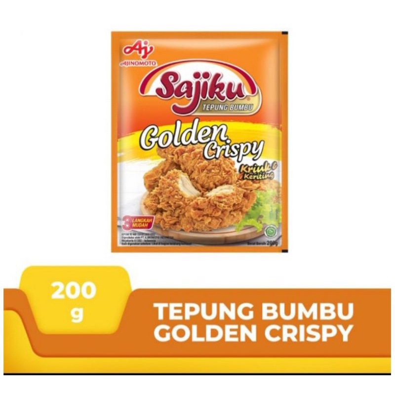 

tepung sajiku serbaguna dan golden crispy 210gr