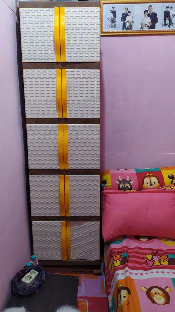 Lemari Plastik Mini Club Susun 5