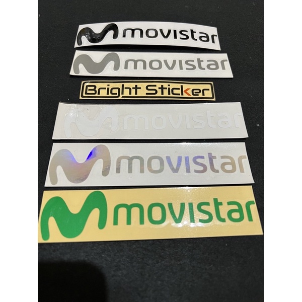 STICKER MOVISTAR CUTTING