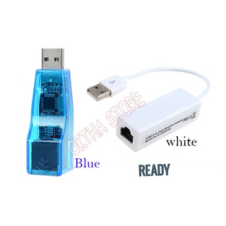 Jual Kabel Converter Adapter USB 2.0 Male To Ethernet LAN UTP RJ45