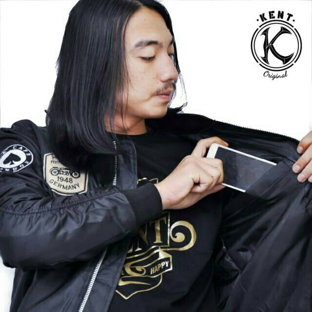 (ORIGINAL) Kent Jaket Rider Black
