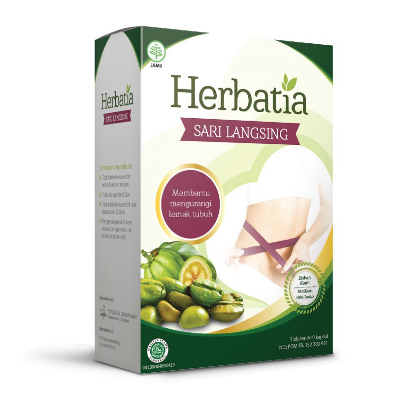 Terlaris - Herbatia Sari Langsing 3x10's
