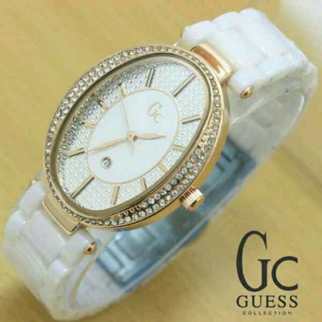 Jam tangan wanita GC KERAMIK SKY11 white