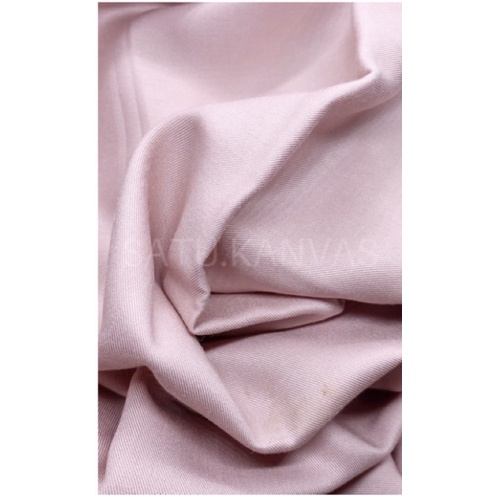 Kain Rayon Twill Polos (100%Rayon) PREMIUM-Nude Pink