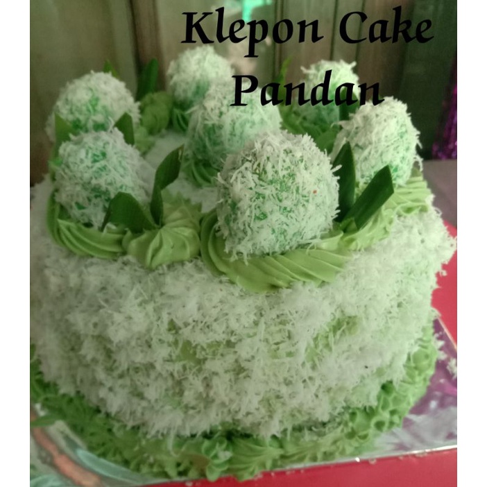 

Klepon Cake Pandan