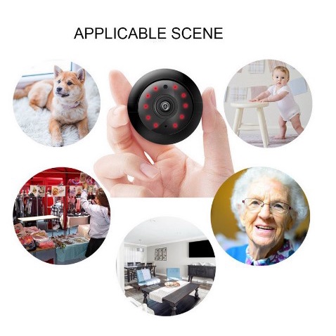 Home Security WIFI Camera Motion Detector Professional Wireless Easy Install Recording Plug And Play