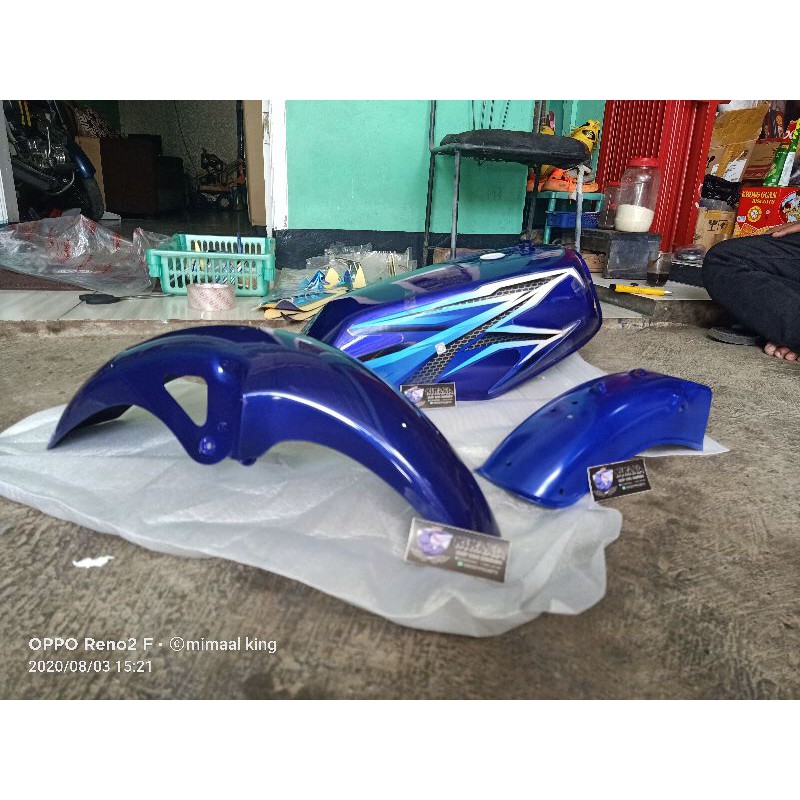 body bodi tangki set rx king 2005 biru