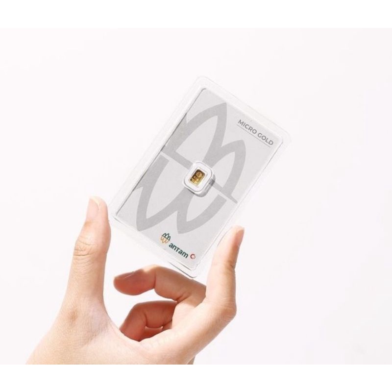 Emas Antam 1gr  2pcs dan 0,5gram 1pcs