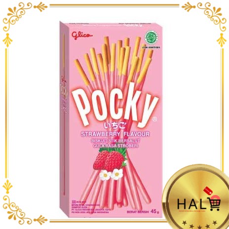 

POCKY STRAWBERRY FLAVOUR 45 GR