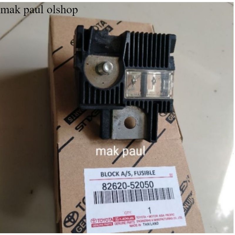 Sekring fuse utama box fusible kepala aki YARIS NEW VIOS 2007- 2012 ETIOS 60 - 120 A ORIGINAL