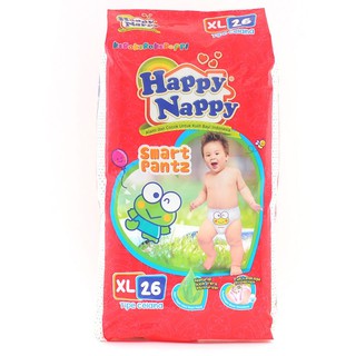 Happy Nappy Pants S40 / M34 / L30 / XL26 diapers pants popok celana S