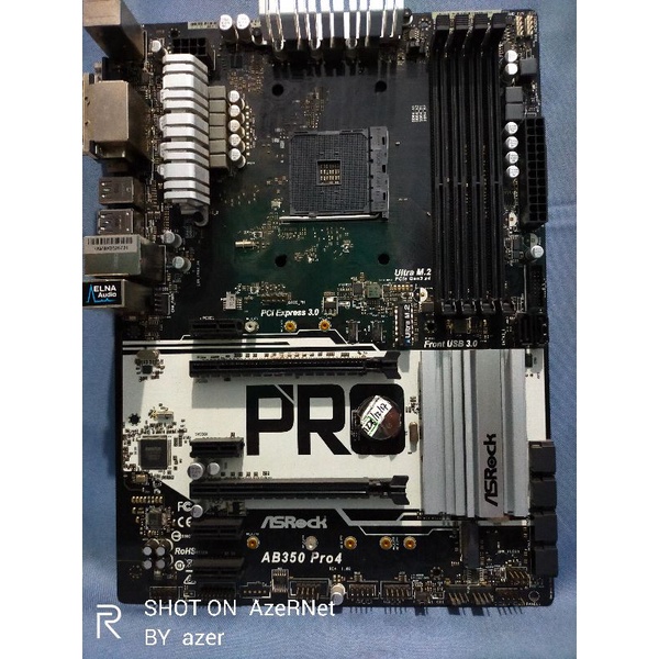 Motherboard Asrock AB350 Pro4 AM4 DDR4