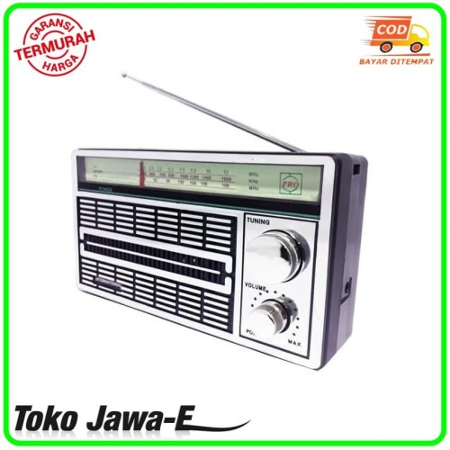 Radio box jadul International F-4250 Radio portable