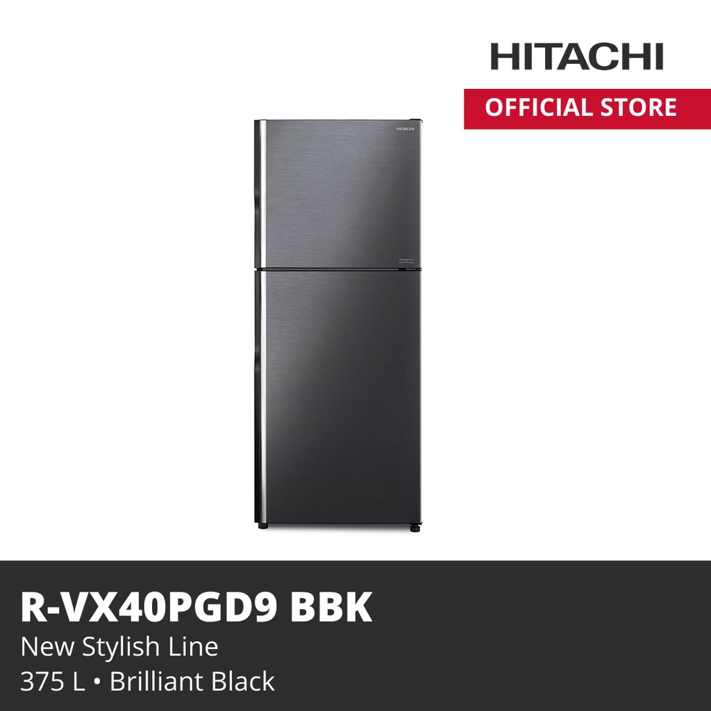 Kulkas hitachi  R-VX40PGD9 BBK  340L 2 PINTU BBK