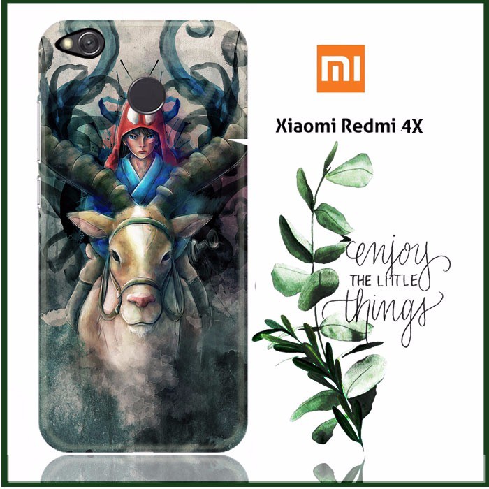 ASHITAKA STUDIO GHIBLI Y1024 Xiaomi Redmi 4X Full Print 3D Case