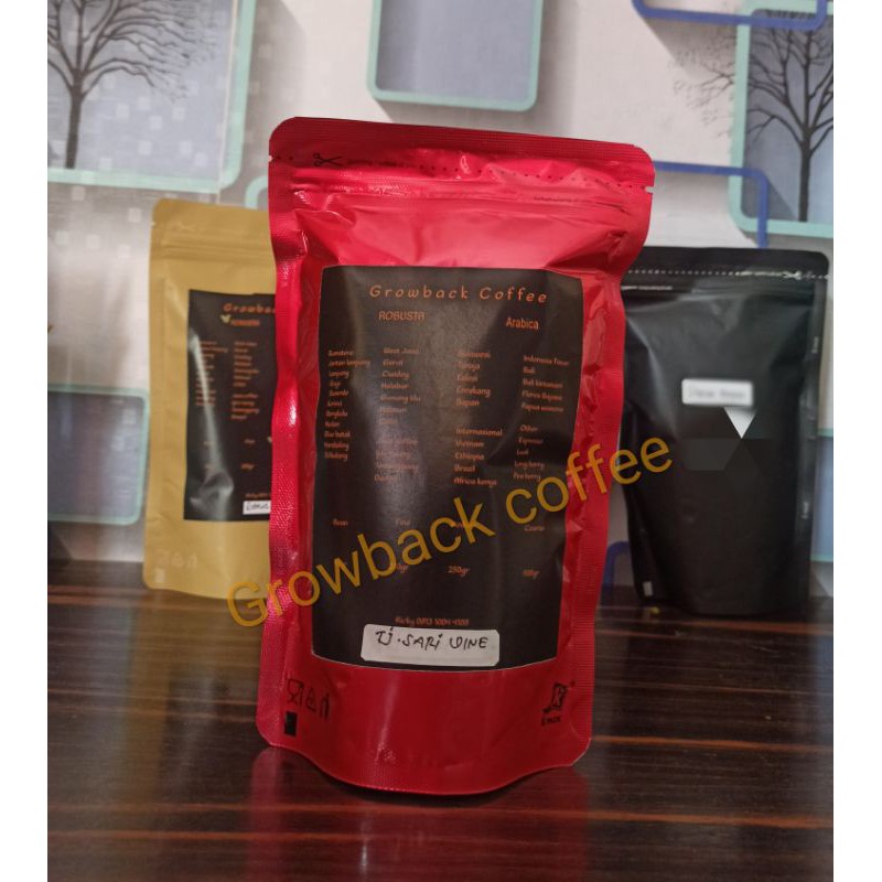 

Kopi Wine Tanjung Sari Robusta 200gram