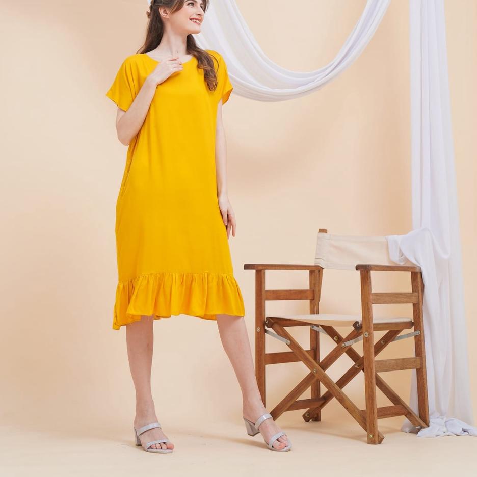 Paling Sesuai.. DASTER RUFFLE WANITA BUSUI RESLETING DEPAN BUMIL KEKINIAN MODEL KOREA JEPANG REMAJA 