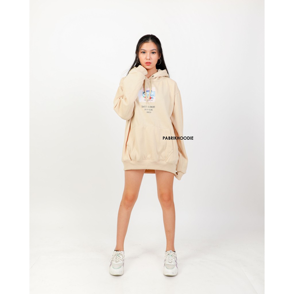 PABRIKHOODIE - HOODIE JUMPER DESERT SNACK M - XXL (SABLON) {PRIA &amp; WANITA}