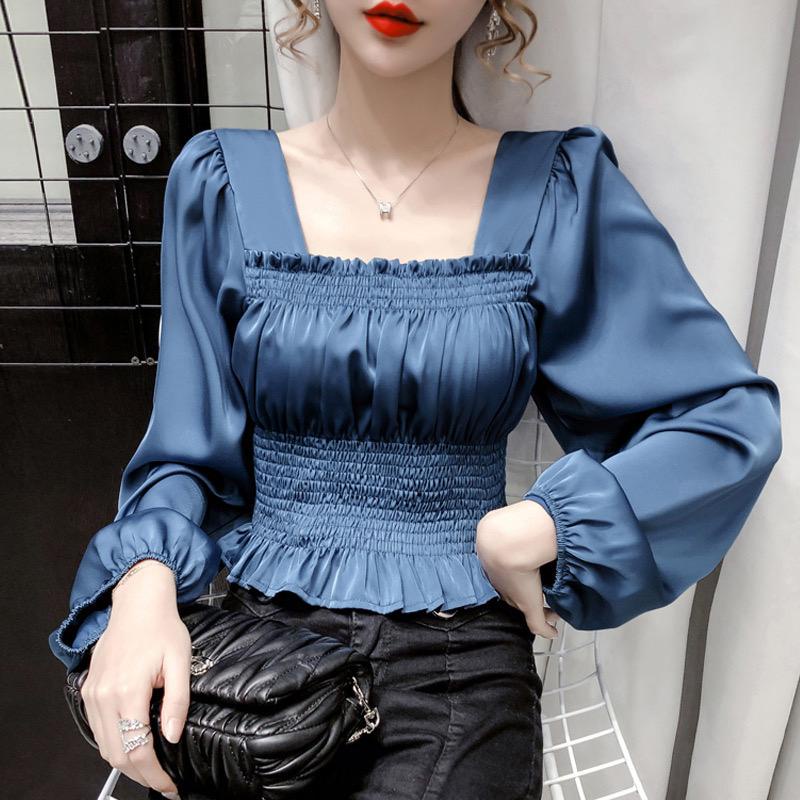 MAOMAO - Iwana Baju Sabrina Organza Wanita Atasan Kantor Korean Ramadhan Muslim Hijab OOTD Lebaran R