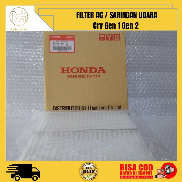 Filter Ac Saringan Udara Kabin Honda Crv Gen 1 Gen 2