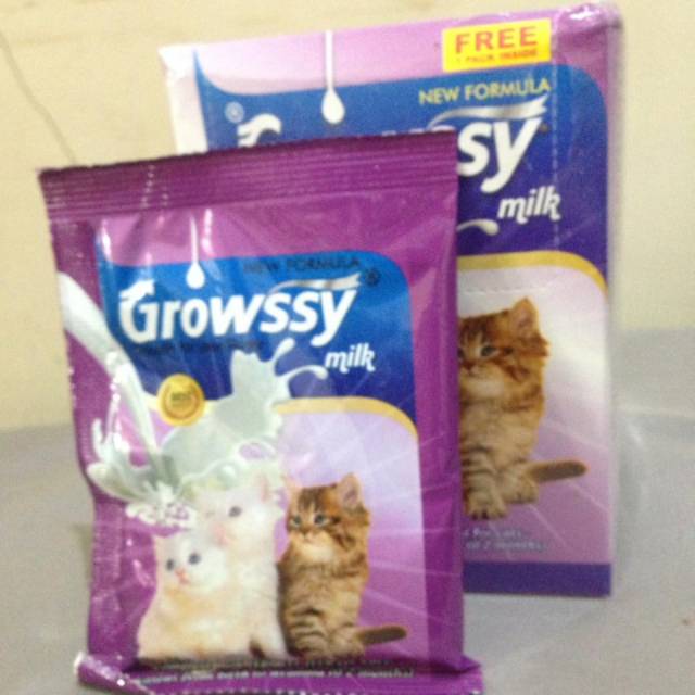 Susu kucing Growsy, Milkpet, Freelac, Top Growth, Cattiee cat