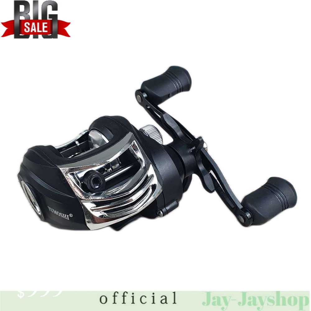 YUMOSHI Reel Pancing Baitcasting 18+1 Ball Bearing 7.2:1 - AK201