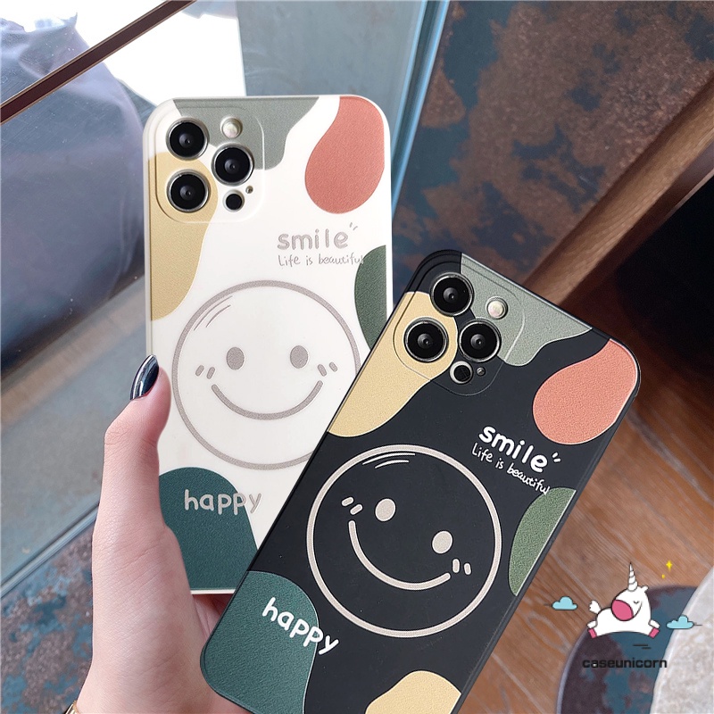 Soft Case Tpu Motif Smile Untuk Samsung A53 A03 A52 A12 A72 A13 A03S A33 A30S A31 A71 A10S A20S A32 A52S A50 A70 A22 A51 A11 M22 M32