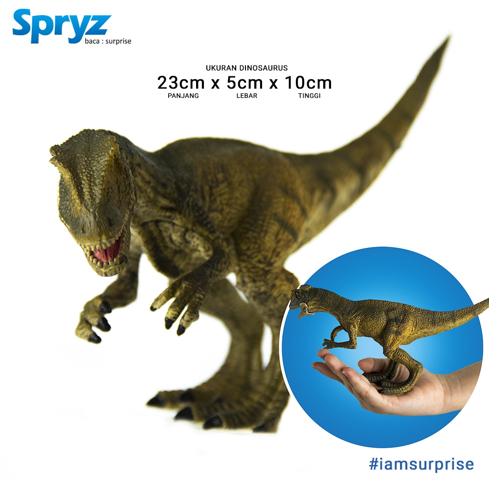 Spryz Toysaurus Mainan Figurine Dinosaurus