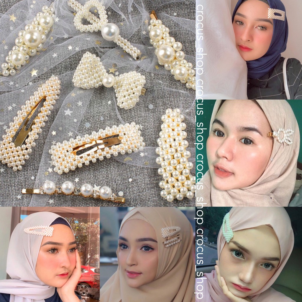 CS Jepit  Hijab  Jenie Korea  Import Shopee Indonesia